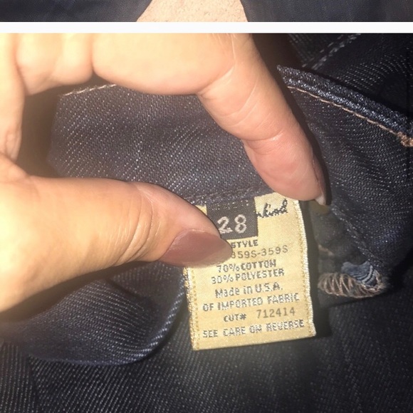 7 for All Mankind Vintage Jeans~ Size 28 - Picture 2 of 6